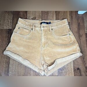 afends corduroy shorts size US 4